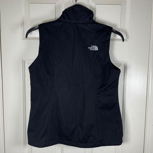 The North Face Women's Ridgewall WindWall Soft Shell Full Zip Vest Black Medium - Picture 3 of 8